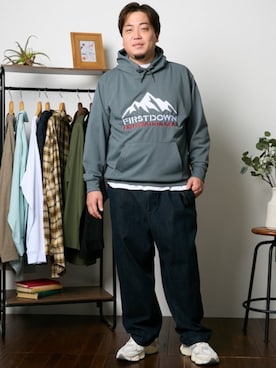 ストレッチワイドデニムクライミングパンツ【セットアップ可能