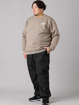 ニッセンラージメンズモデルさん（メンズ・178cm）の冬コーディネート