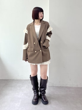 せらさん（レディース・160cm）の冬コーディネート