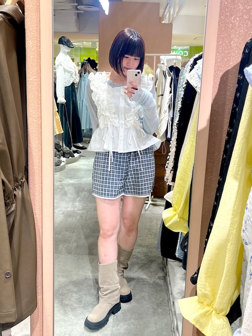 w closet（ダブルクローゼット） ブーツ 「25AW」ベルト付カバーミドル