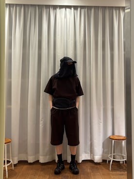 「EKAL（エカル）のアイテム（キャップ）」を使った、KIMさん（メンズ・175cm）の春コーディネート