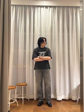 「Levi's（リーバイス）のアイテム（パンツ）」を使った、KIMさん（メンズ・175cm）の夏コーディネート