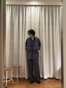 「EKAL（エカル）のアイテム」を使った、KIMさん（メンズ・175cm）の夏コーディネート