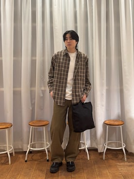 KIMさん（骨格ストレート・メンズ・175cm）の秋コーディネート