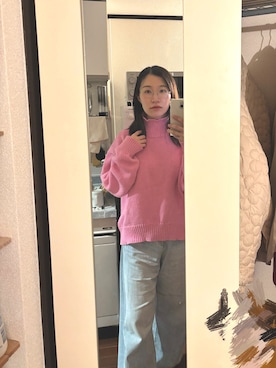 「Ungrid（アングリッド）のアイテム」を使った、宮本ひとみさん（骨格ナチュラル・レディース・158cm）の春コーディネート