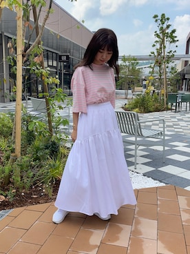 rinaさん（レディース・158cm）の夏コーディネート