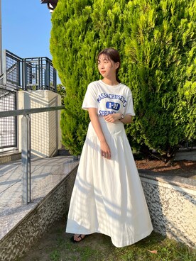 「CPCM」｜rinaさん（レディース・158cm）の夏コーディネート