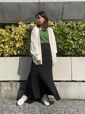 「CPCM」｜「アイテム（キャミソール）」を使った、rinaさん（レディース・158cm）の春コーディネート