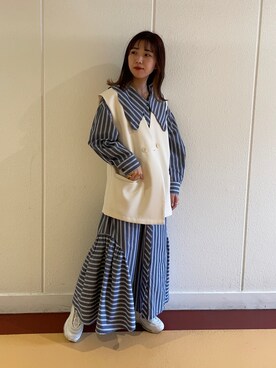 rinaさん（レディース・158cm）の春コーディネート
