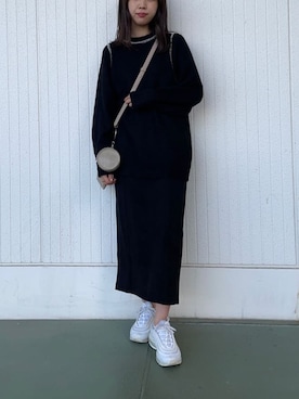 「CPCM」｜「アイテム（スカート）」を使った、rinaさん（レディース・158cm）の秋コーディネート