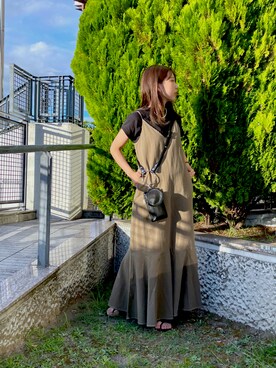「CPCM」｜「アイテム（ワンピース/ドレス）」を使った、rinaさん（レディース・158cm）の夏コーディネート
