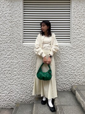 「CPCM」｜「アイテム（キャミソール）」を使った、rinaさん（レディース・158cm）の春コーディネート