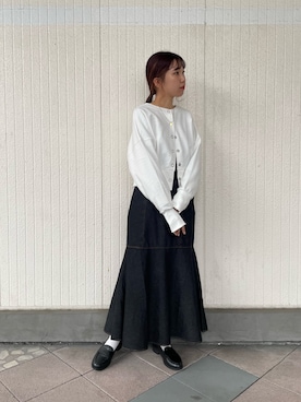 「CPCM」｜「アイテム（スカート）」を使った、rinaさん（レディース・158cm）の冬コーディネート