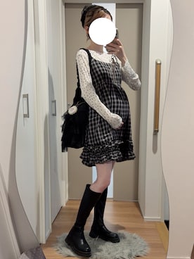 「coca（coca）（コカ）のアイテム（トップス）」を使った、　hinachi さん（レディース・160cm）の夏コーディネート