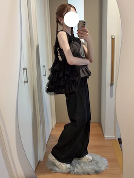「アイテム（ピアス（両耳用））」を使った、　hinachi さん（レディース・160cm）の秋コーディネート