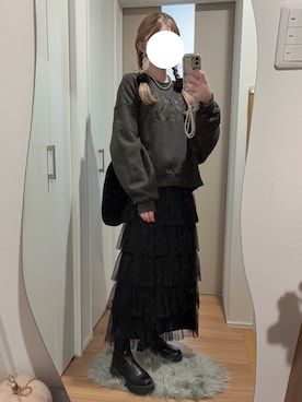 「アイテム（アクセサリー）」を使った、　hinachi さん（レディース・160cm・20代）の秋コーディネート