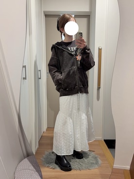 「coca（coca）（コカ）のアイテム」を使った、　hinachi さん（レディース・160cm）の春コーディネート