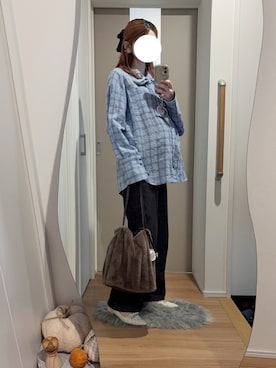 「coca（coca）（コカ）のアイテム」を使った、　hinachi さん（レディース・160cm）の秋コーディネート