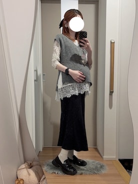 「Loueme（ルエム）のアイテム」を使った、　hinachi さん（レディース・160cm）の秋コーディネート