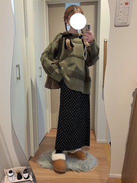 「アイテム（その他ヘアアクセサリー）」を使った、　hinachi さん（レディース・160cm）の秋コーディネート