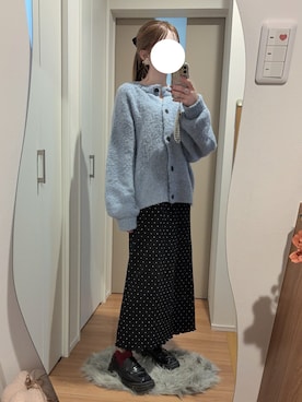 「アイテム（ヘアピン）」を使った、　hinachi さん（レディース・160cm）の秋コーディネート