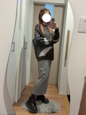 「coca（coca）（コカ）のアイテム」を使った、　hinachi さん（レディース・160cm）の冬コーディネート