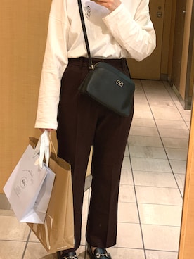 Risa🧸さん（レディース・161cm）の秋コーディネート