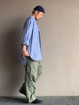 「Blind Barber（ブラインドバーバー）のアイテム」を使った、take_k0hさん（メンズ・178cm）の春コーディネート