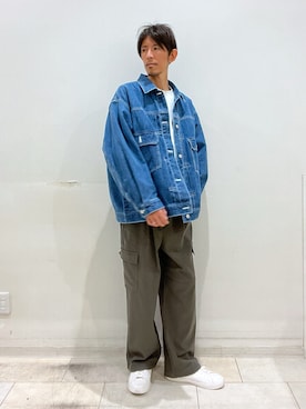 「LOWRYS FARM（ローリーズファーム）のアイテム（ジャケット/アウター）」を使った、take_k0hさん（メンズ・178cm）の冬コーディネート