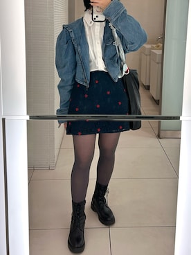 やもさん（骨格ナチュラル・レディース・154cm）の秋コーディネート