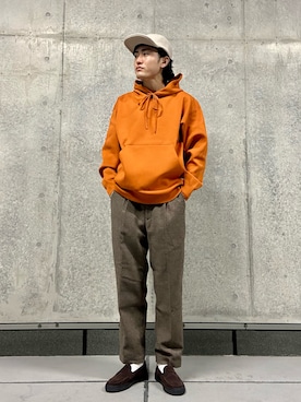 「URBAN RESEARCH（アーバンリサーチ）のアイテム（パーカー）」を使った、soraさん（メンズ・178cm）の秋コーディネート