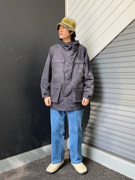 「SIERRA DESIGNS（シェラデザイン）のアイテム（マウンテンパーカー）」を使った、soraさん（メンズ・178cm）の冬コーディネート
