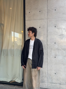 「アイテム（その他アウター）」を使った、soraさん（メンズ・178cm）の春コーディネート