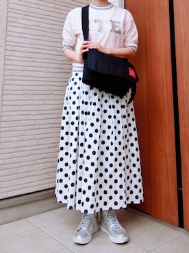 「MAD FOOT（マッドフット）のアイテム」を使った、🌹さん（レディース・163cm）の春コーディネート