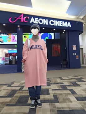 「アイテム（ニットキャップ/ビーニー）」を使った、🌹さん（レディース・163cm）の秋コーディネート