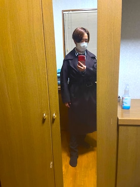 「おとなコーデ」｜「アイテム（ソックス/靴下）」を使った、miyuさん（レディース・162cm）の秋コーディネート