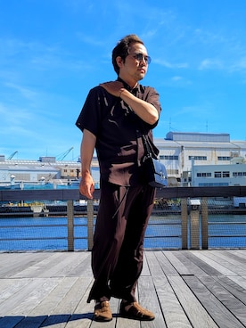 「MinoriTY（マイノリティ）のアイテム（アクセサリー）」を使った、コタオさん（メンズ・175cm）の夏コーディネート