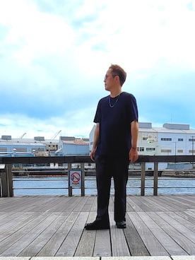 「DETAILS（ディテールズ）のアイテム」を使った、コタオさん（メンズ・175cm）の秋コーディネート