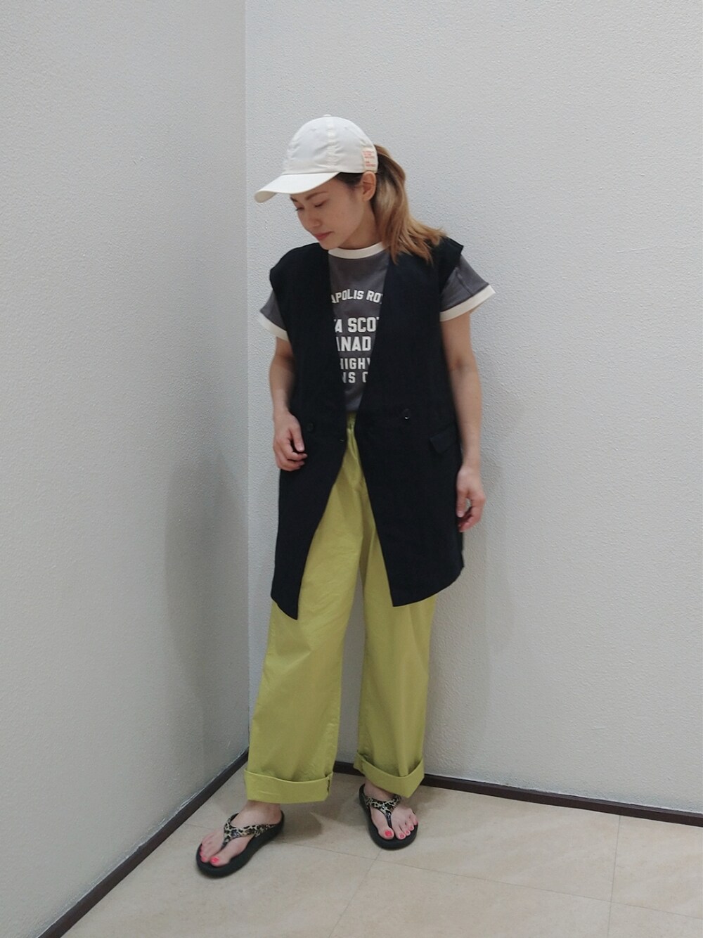 PUAL CE CIN（ピュアルセシン）の「麻キャンバスジレベスト
