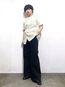 「MIXTA（ミクスタ）のアイテム」を使った、なな‎‪𓍯 ‬さん（レディース・155cm）の夏コーディネート