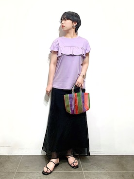 なな𓍯 さん(レディース・155cm)の夏コーディネート