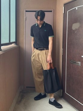 MKさん（メンズ・185cm）の秋コーディネート