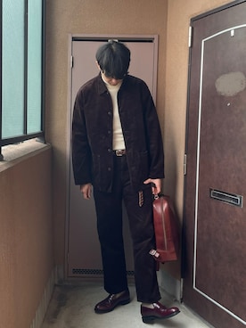 「アイテム（その他アウター）」を使った、MKさん（メンズ・185cm）の秋コーディネート