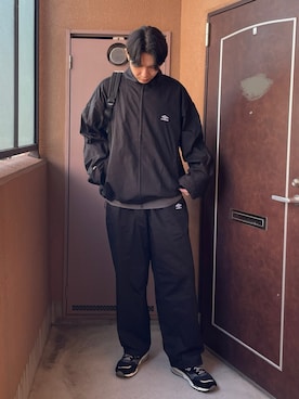 「アイテム（その他トップス）」を使った、MKさん（メンズ・185cm）の秋コーディネート