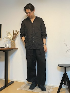 「GARNI（ガルニ）のアイテム」を使った、MKさん（メンズ・185cm）の春コーディネート