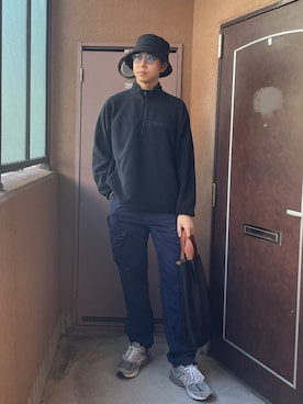 「アイテム（その他トップス）」を使った、MKさん（メンズ・185cm）の秋コーディネート