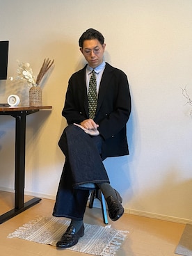 MKさん（メンズ・185cm）の春コーディネート
