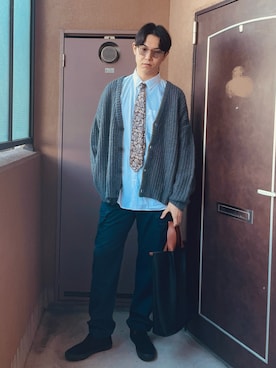 MKさん（メンズ・185cm）の秋コーディネート