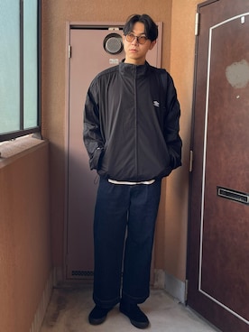 「アイテム（その他トップス）」を使った、MKさん（メンズ・185cm）の秋コーディネート