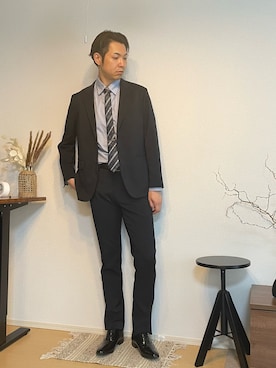 「Dior（ディオール）のアイテム」を使った、MKさん（メンズ・185cm）の春コーディネート